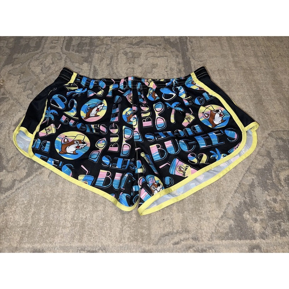 Buc-ees Bucees Running Active Gym Running Walk Jogging Shorts Womens Sz Medium